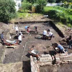 Archeologické práce v Suzdale