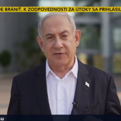 Benjamin Netanjahu počas dnešného príhovoru k národu