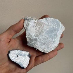 Eutektické štruktúry. Fotografia z osobného archívu Olega Vereščagina