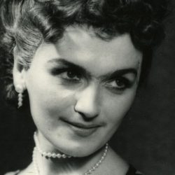 Eva Kristinová ako Felice v komédii Štyria grobiani (1956)