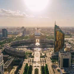Hlavné mesto Kazachstanu Astana