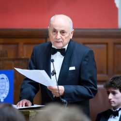 Ján Čarnogurský reční v Oxford Union Society 7. mája 2026