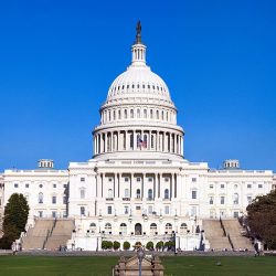 Kapitol (sídlo amerického Kongresu) vo Washingtone D.C.