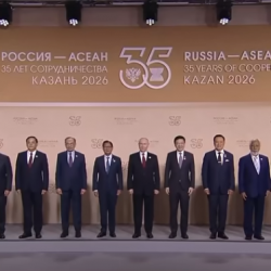Lídri samitu Ruskej federácie a ASEAN-u v Kazani (18. jún 2026)