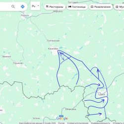 Na mape Kurský front Na mape Kurský front