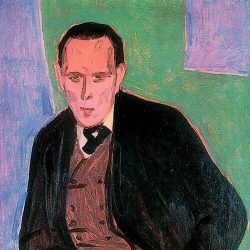 Portrét ruského absurdistického spisovateľa Daniila I. Charmsa (1905 ‒ 1942) z r. 1941