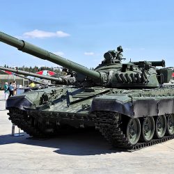 T-72A (1979) v parku Patriot v Kubinke (Rusko)