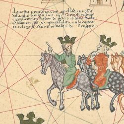 Traja múdri králi. Katalánsky atlas z roku 1375