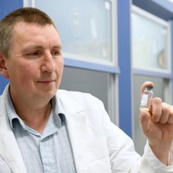 Vedúci výskumného tímu Grigorij Zyrjanov