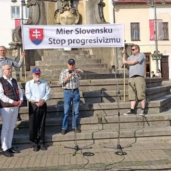 Z mítingu v Banskej Bystrici